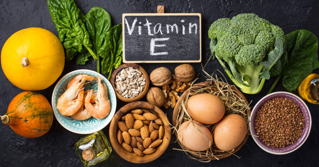 dietary sources of vitamin E